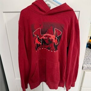 Under Armour Men's Bold Red Graphic Hoodie